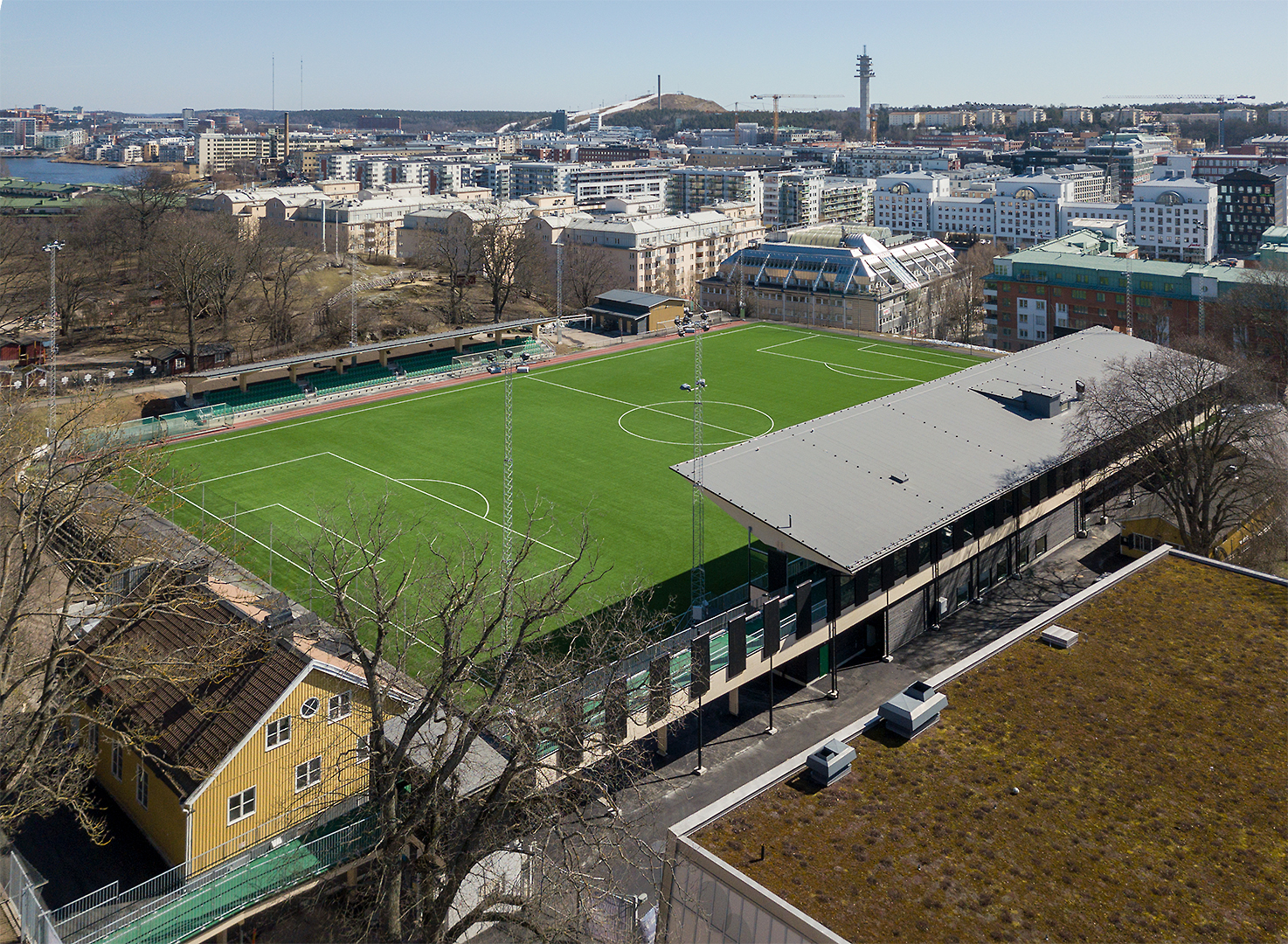 Hammarby IP, Kanalplan