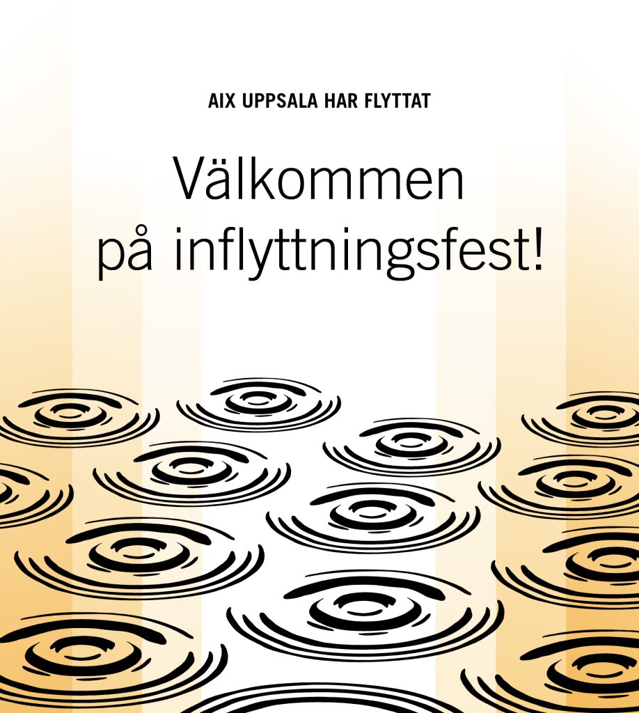 Inbjudan inflyttningsfest Uppsala