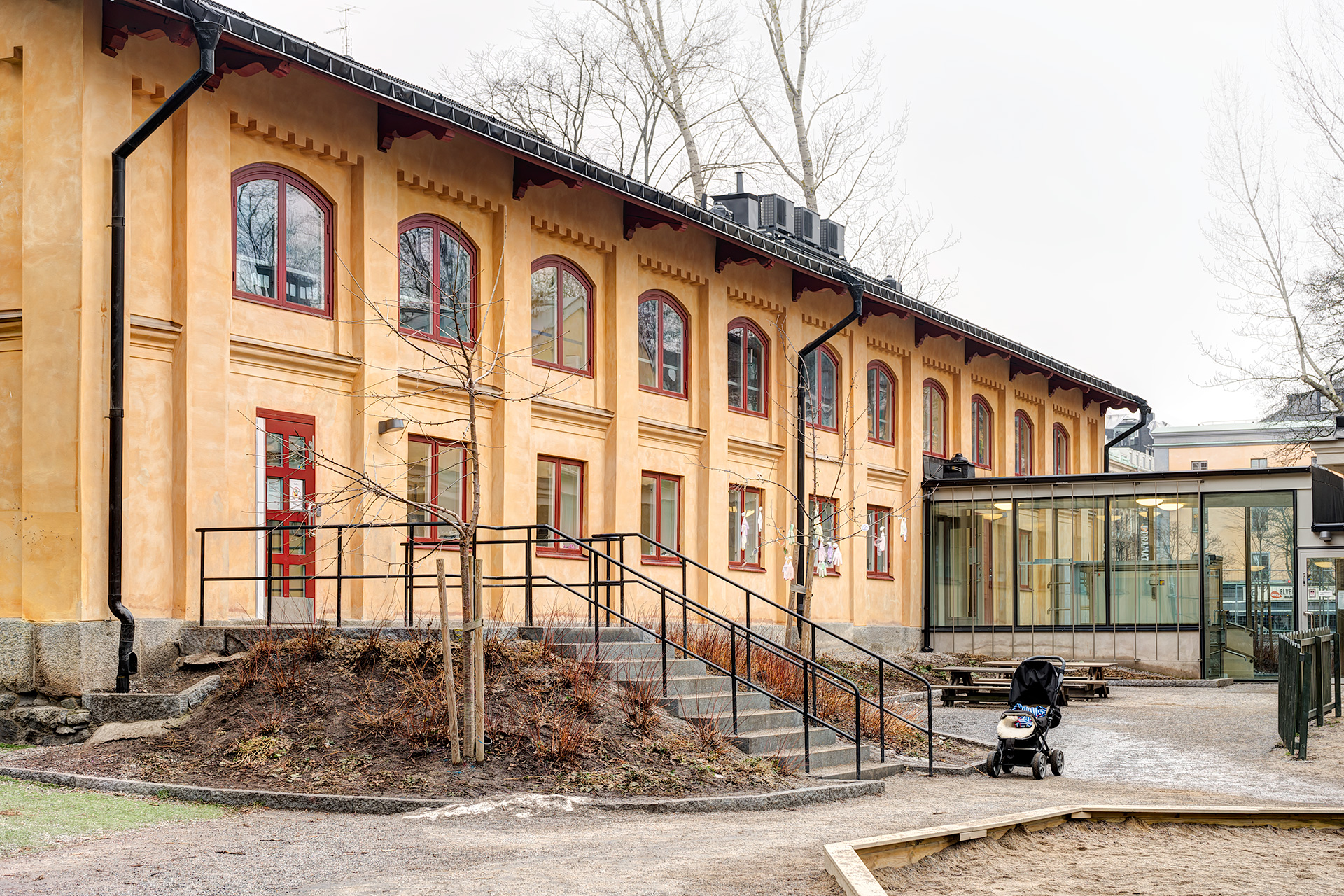 Förskolan i statligt byggnadsminne SFV