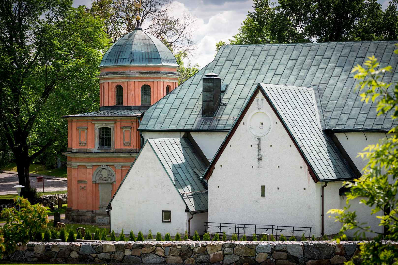 Spånga kyrka restaurering renovering