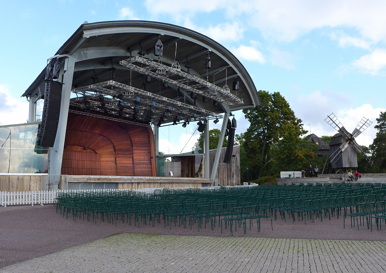 Sollidenscenen, Skansen