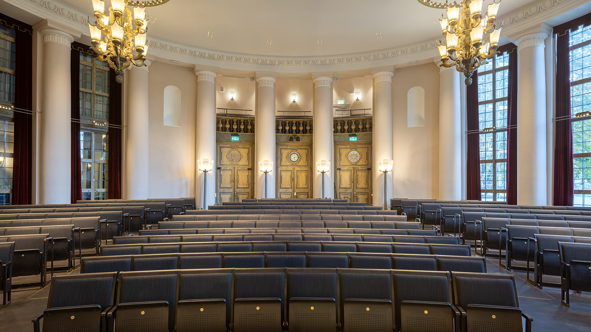 Handelshögskolan i Stockholm, aulan