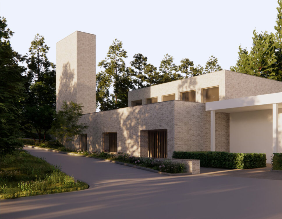 Silverdals nya krematorium i Sollentuna