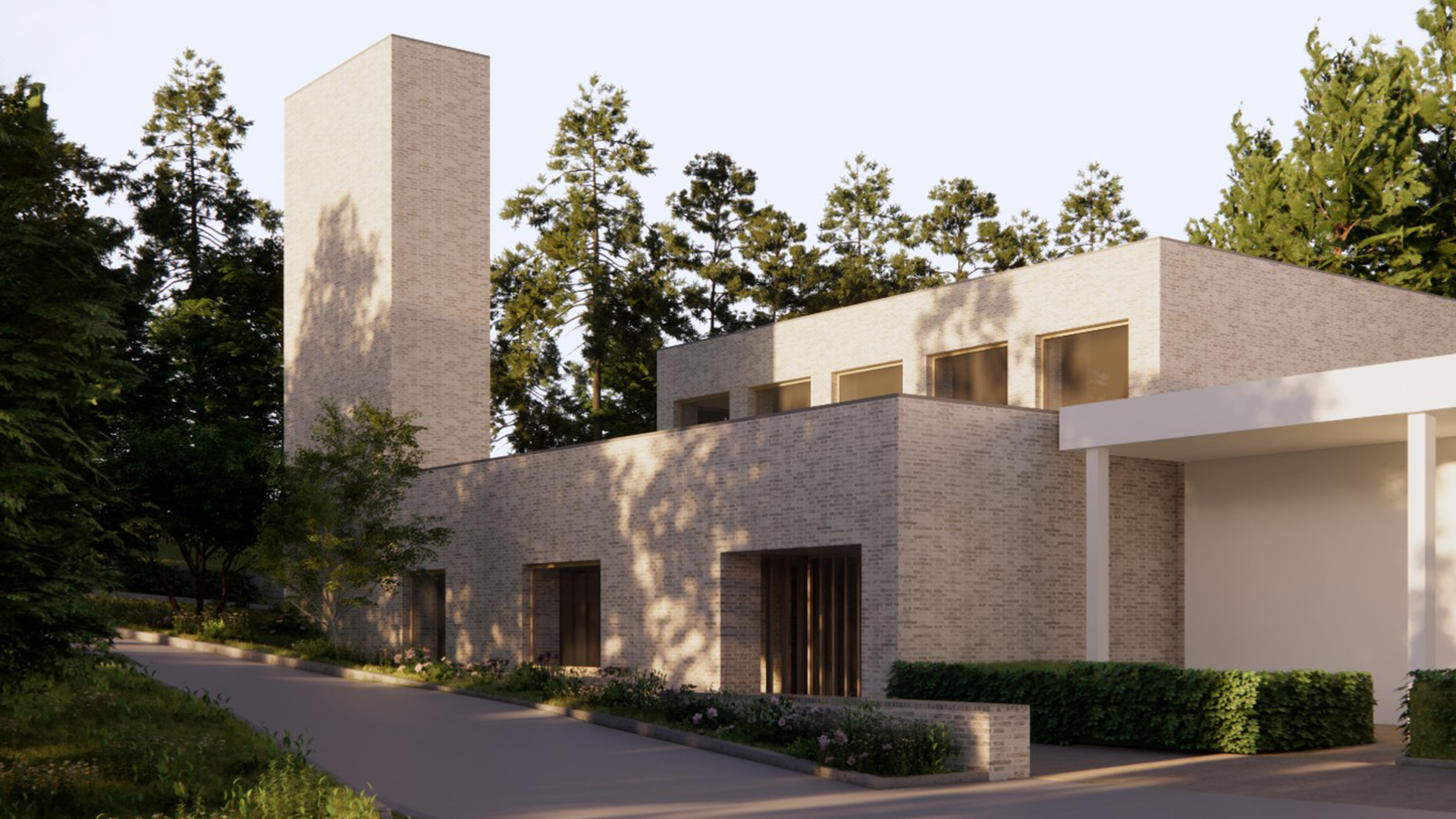 Silverdals nya krematorium i Sollentuna