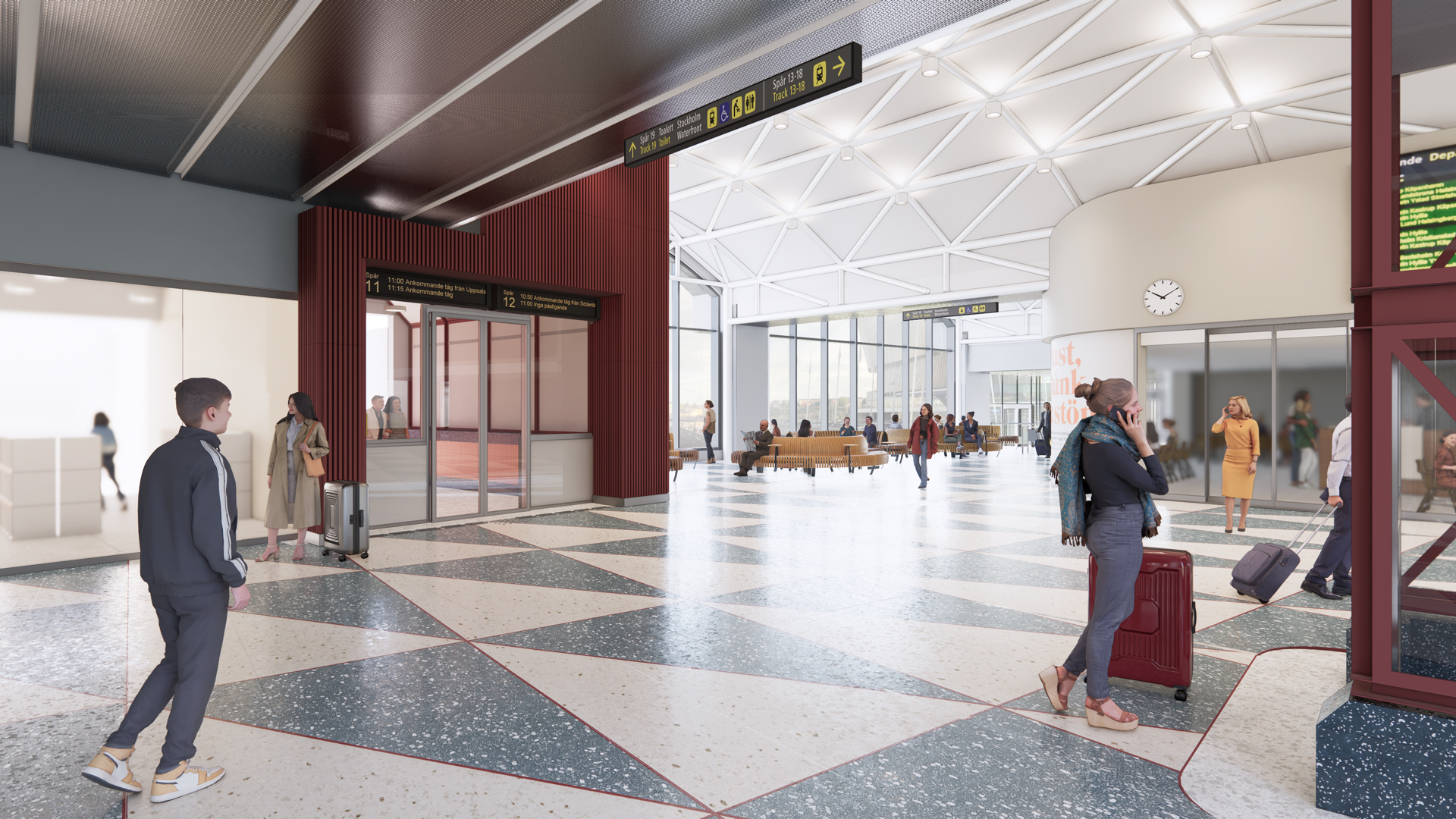 Övre hallen, Stockholms Centralstation