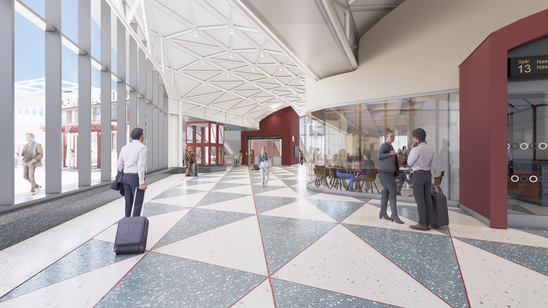 Övre hallen, Stockholms Centralstation