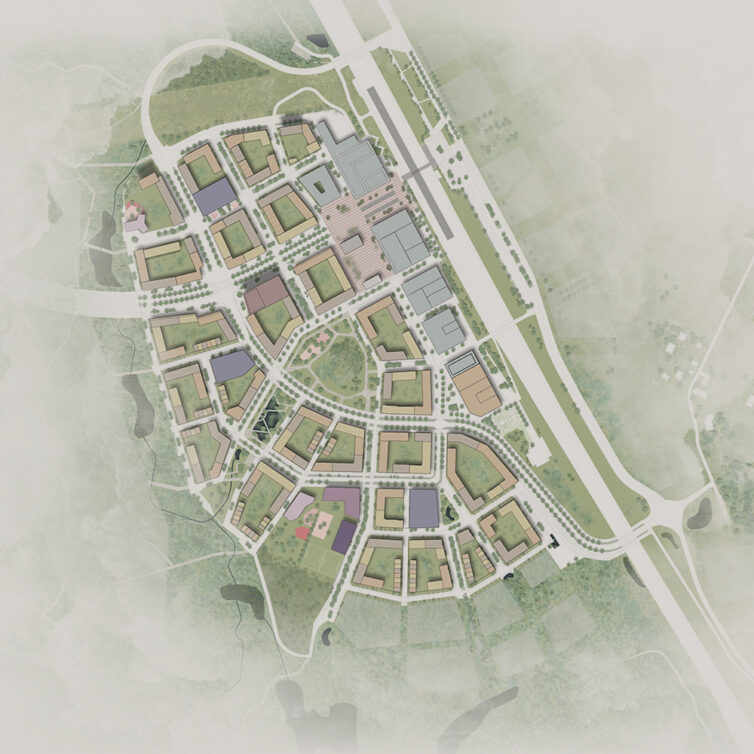 Illustrationsplan, Bergsbrunna