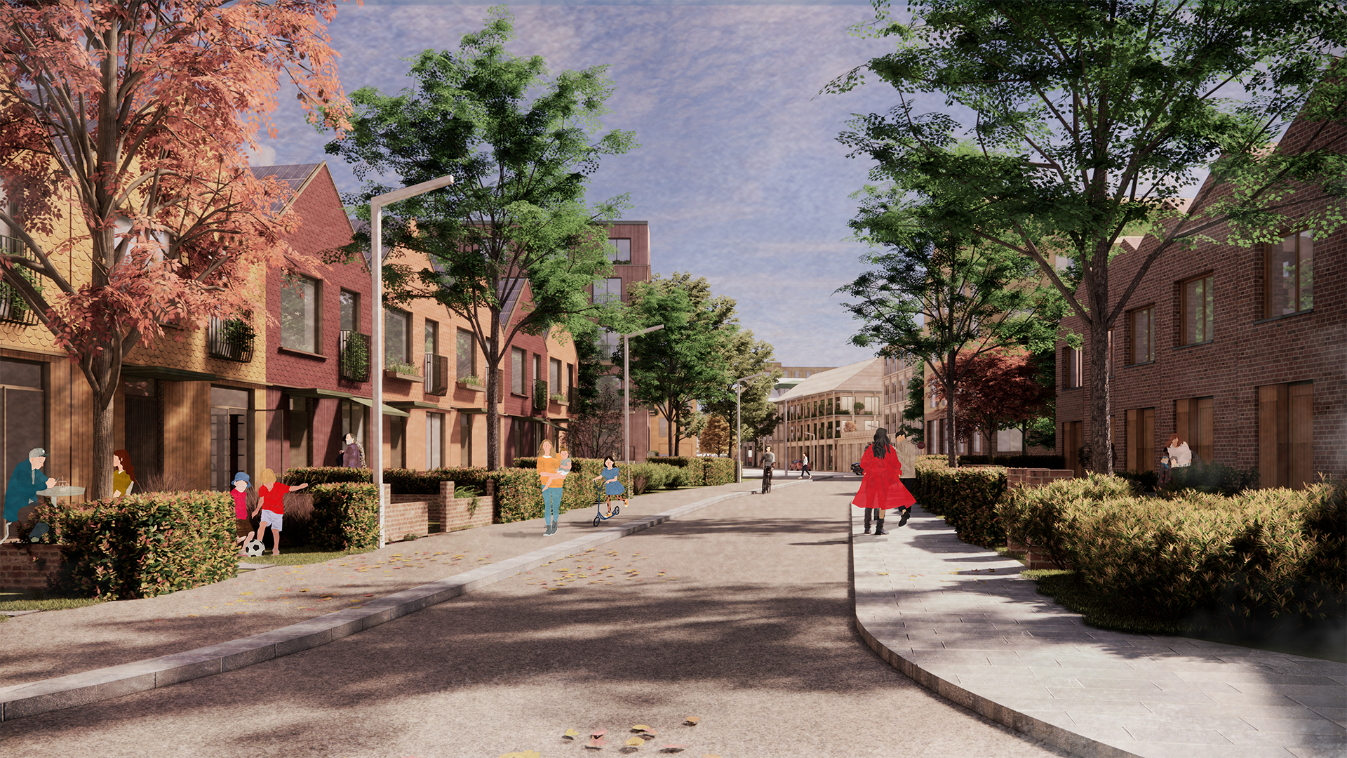 Sävja radhusgata, Uppsala (Sydöstra stadsdelarna)