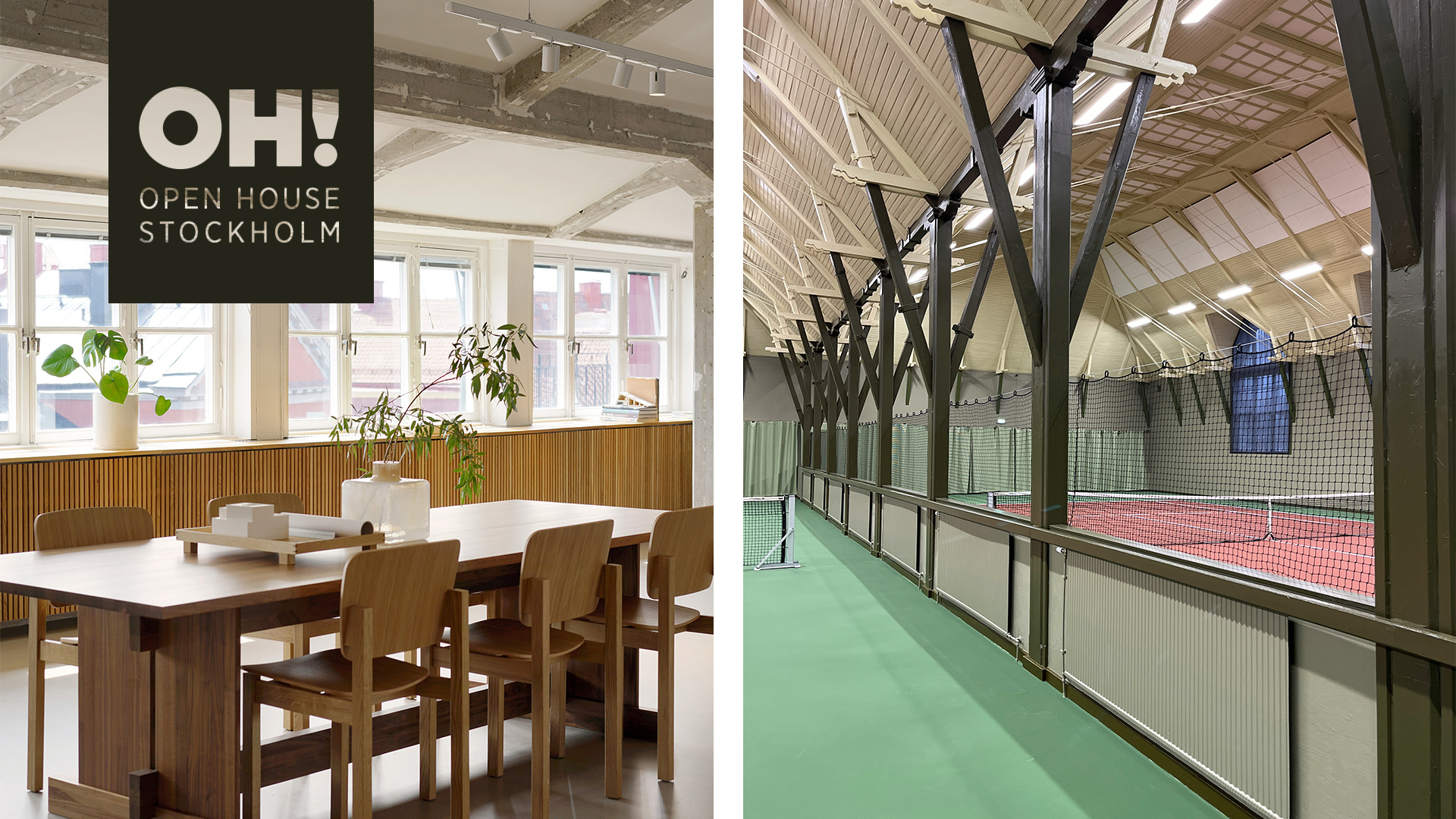 AIX kontor och Tennispaviljongen